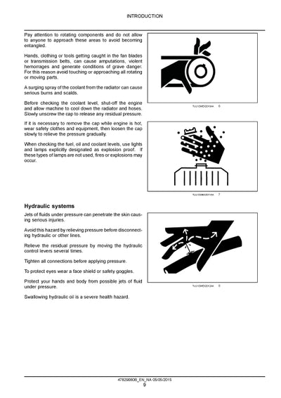 New Holland W60C Tier 4B (final) Compact Wheel Loader Service Manual 47829080B