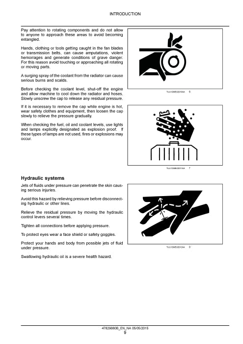 New Holland W70C Tier 4B (final) Compact Wheel Loader Service Manual 47829080B