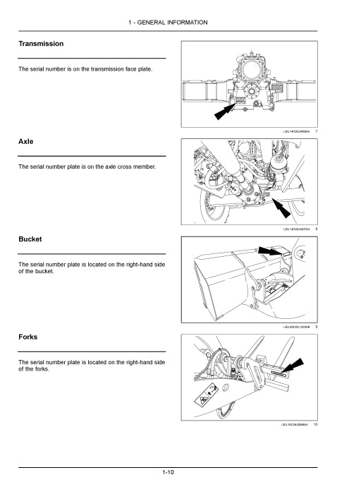 New Holland W80C Tier 4B (Final) Compact Wheel Loader Operator Manual 90423491