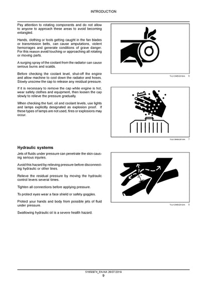 New Holland W80C Tier 4B (Final) Compact Wheel Loader Service Manual 51650974