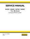 New Holland W80C Tier 4B (final) Compact Wheel Loader Service Manual 47829080B