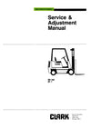 Clark OP 7 (SM-549) Forklift Service Repair Manual - PDF Download