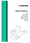 Mitsubishi OPB10NEFP Forklift Service Manual