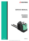 Mitsubishi OPB25N2 Forklift Service Manual