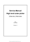 Mitsubishi OPBH10NH Forklift Service Manual