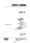 Clark OSX 15 (SM-844) Forklift Service Repair Manual - PDF Download