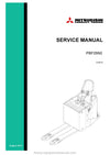 Mitsubishi PBF25N2 Forklift Service Manual
