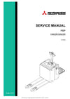 Mitsubishi PBP20N2R Forklift Service Manual