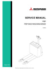 Mitsubishi PBP20N2 Forklift Service Manual