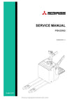 Mitsubishi PBV20N2 Forklift Service Manual