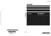 Komatsu PC130F-7 Hydraulic Excavator Parts Manual SN J10001-UP