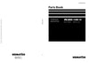 Komatsu PC200-10M0 CE Hydraulic Excavator Parts Manual SN DBCPF001 And Up