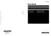 Komatsu PC210-10M0 Crawler Excavator Parts Manual SN DBCDR001 and up