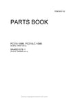 Komatsu 0 Crawler Excavator Parts Manual SN C00001-UP