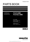 Komatsu PC210-8M0,PC210LC-8M0 Crawler Excavator Parts Manual SN N710001-UP