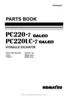 Komatsu PC220LC-7(CHN)-MULTI-MONITOR Crawler Excavator Parts Manual SN DBJ0001-UP