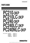 Komatsu PC240NLC-3 and additional models (GBR)-PERKINS Crawler Excavator Parts Manual SN K15001-UP