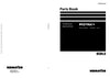 Komatsu PC270LC-8 Hydraulic Excavator Parts Manual SN DBED0001 And Up