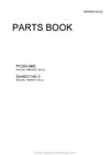 Komatsu PC300-8M2 SAA6D114E-3 Hydraulic Excavator Parts Manual SN DBEE0001 and up