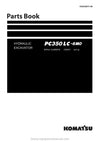 Komatsu PC350LC-8M0 (THA) Crawler Excavator Parts Manual SN C90001-UP