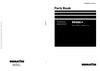 Komatsu PC400-8 Hydraulic Excavator Parts Manual SN DBEG0001 And Up