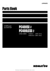 Komatsu PC400SE-7(IDN) Crawler Excavator Parts Manual SN J20001-UP