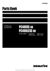 Komatsu PC400SE-8(IDN)-R Crawler Excavator Parts Manual SN J30001-UP