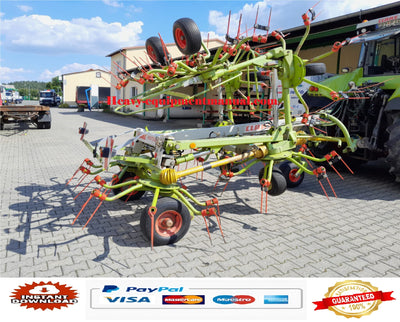 PDF Claas 1050t Tedder Parts Manual