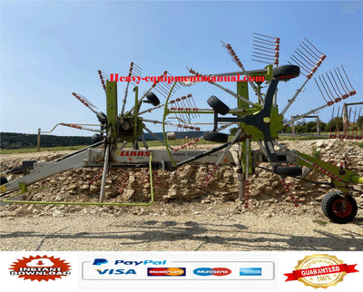 PDF Claas 1650 Liner Twin Swather Parts Manual