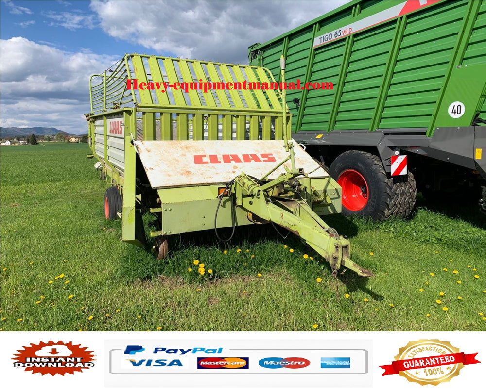 PDF Claas 230 T Sprint Self Loading Wagon Parts Manual – Heavy ...