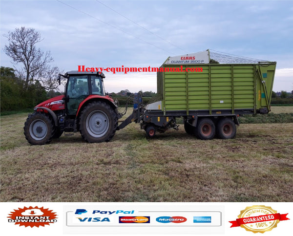 PDF Claas 2500 K/P Quantum Self Loading Wagon Parts Manual