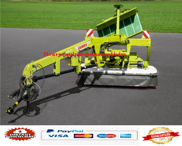 PDF Claas 3200 TC 3200 TRC 3200 TCAS Disco Mower Parts Manual