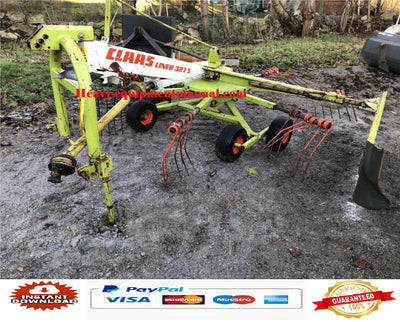 PDF Claas 327 S Liner Swather Parts Manual