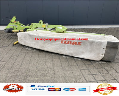 PDF Claas 3500 C RC Disco Contour Mower Parts Manual