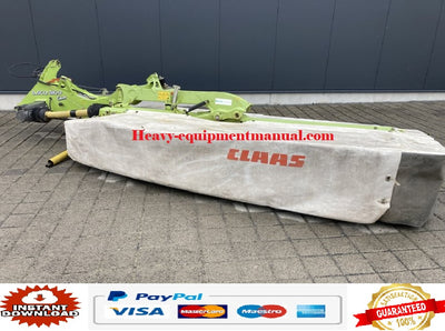 PDF Claas 3500 Disco Contour Mower Parts Manual