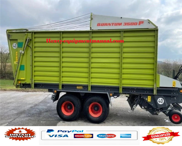 PDF Claas 3500 K/P/S Quantum Self Loading Wagon Parts Manual