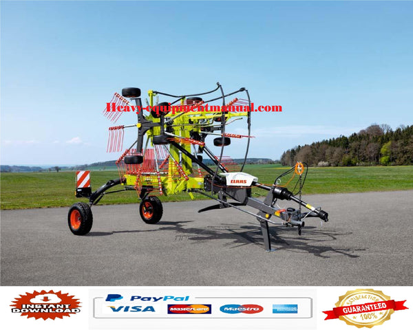 PDF Claas 350 T Liner Swather Parts Manual