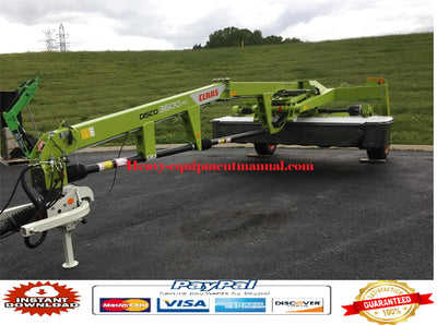 PDF Claas 3600 TC / 3600 TRC Disco Mower Parts Manual