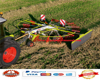 PDF Claas 370/ 370T Liner Swather Parts Manual