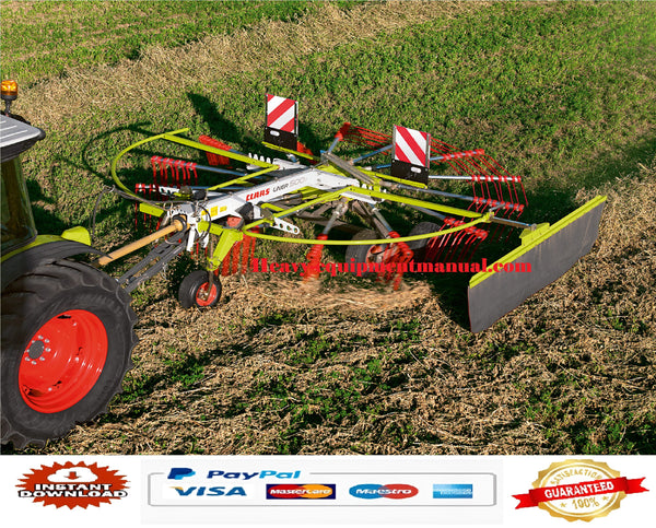 PDF Claas 370/ 370T Liner Swather Parts Manual