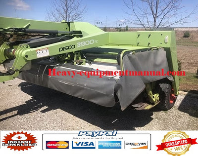 PDF Claas 3900 Disco Mower Parts Manual