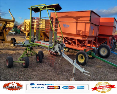 PDF Claas 470 T Liner Swather Parts Manual