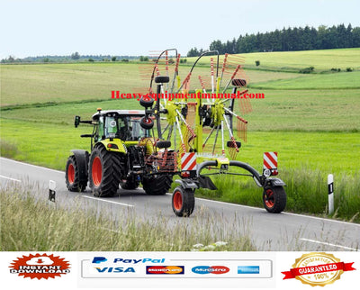 PDF Claas 500/ 500T Liner Swather Parts Manual