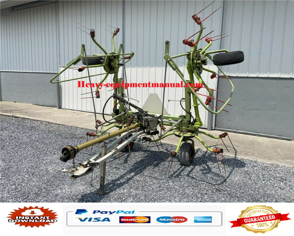 PDF Claas 52 T Volto Tedder Parts Manual