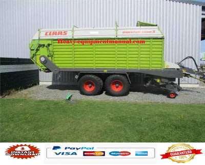 PDF Claas 5500 - 4500 P Quantum Self Loading Wagon Parts Manual