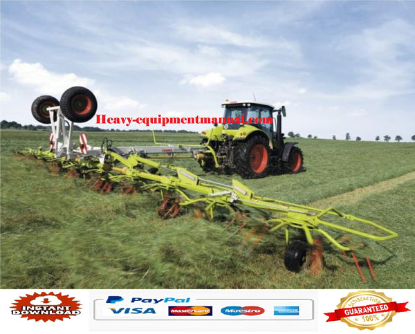 PDF Claas 550H/ HR Volto Tedder Parts Manual