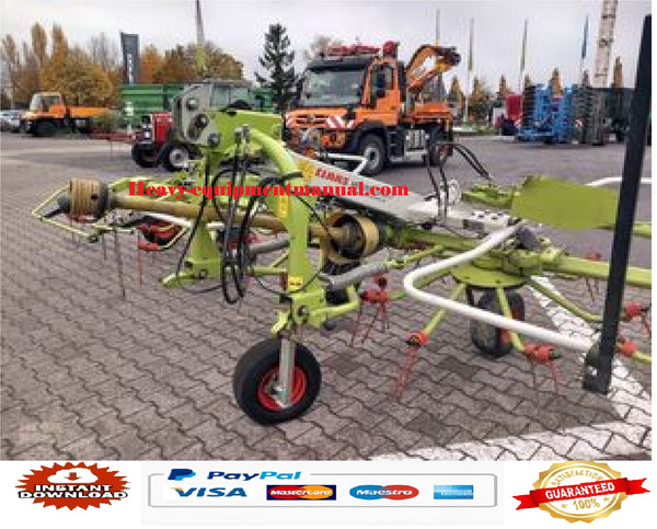 PDF Claas 58 Volto Tedder Parts Manual