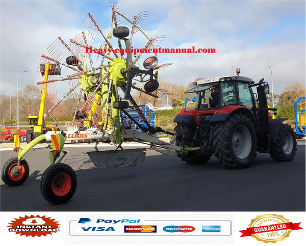 PDF Claas 760 HY Liner Swather Parts Manual 