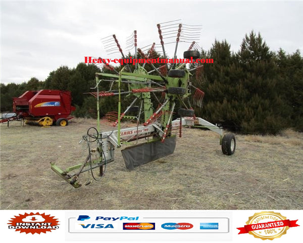 PDF Claas 780 Liner Swather Parts Manual