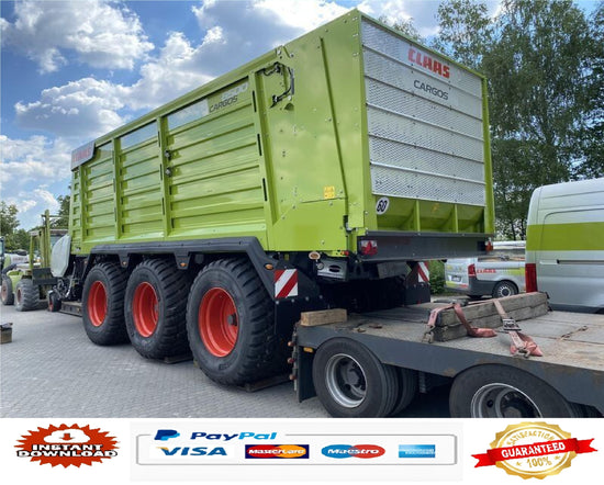 PDF Claas 8500/ 8400/ 8300 Cargos Self Loading Wagon Parts Manual